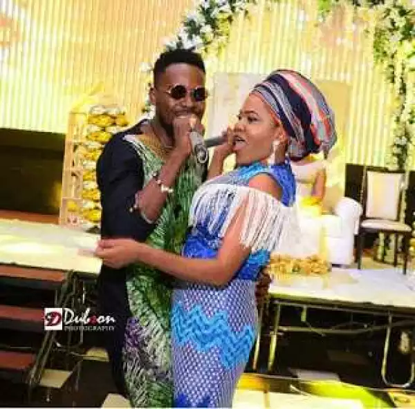Adekunle Gold and Actress Toyin Aimakhu In Cozy Stage Performance [Photos]